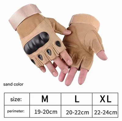 Produktbild von Fahrradhandschuhe für Männer und Frauen, halbzeigige Schutz für draußen, Fahrradhandschuhe für Männer