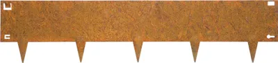 Produktbild von Rasenkante Cortenstahl 24 x 106 cm Flexibel - Pro Stück