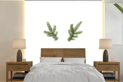 Produktbild von MuchoWow® Fototapete für Wohnzimmer oder Schlafzimmer Wandtapete Vinyl Motivtapete Weihnachten - Winter - Rentier - 260x260 cm - Papiertapeten