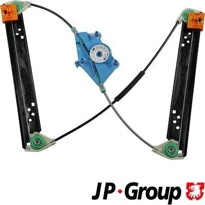 Produktbild von JP GROUP 1188201480 Elektrischer Fensterheber Hinten Rechts für VW Touareg (7LA, 7L6, 7L7) für PORSCHE Cayenne (9PA)
