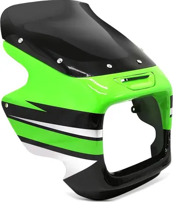 Zdjęcie produktu dla Maska lampy / maska światła + przednia szyba do Kawasaki ZRX 1100 97-00