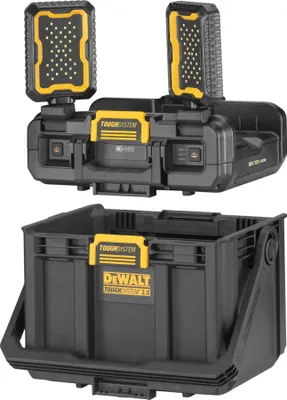Produktbild von DEWALT ToughSystem Werkzeugbox mit Leuchten
