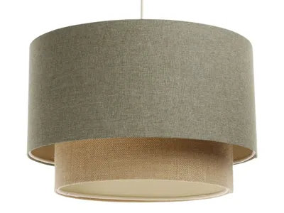 Zdjęcie produktu dla Lampa wisząca ERUTAN DOUBLE 50 zielona/beżowa