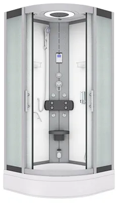 Immagine prodotto di Doccia a vapore Doccia Cabina doccia D58-50M2 Tempio della doccia Sauna 90x90 cm