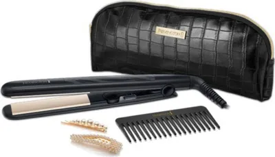 Produktbild von Remington S3505GP, Glätteisen, Warm, 150 °C, 230 °C, 15 s, Schwarz