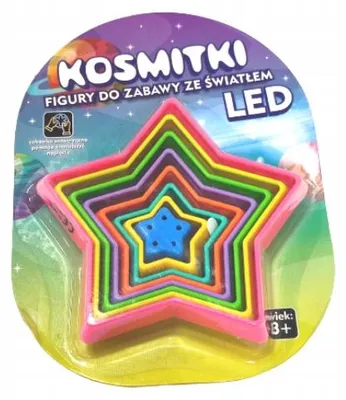 Produktbild von Joinco Kosmitki Star Fidget Spinner mit LED-Licht