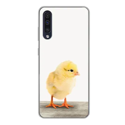 Produktbild von MuchoWow® Handyhülle Schutzhülle Hülle für Samsung Galaxy A50 Küken - Tiere - Jungen - Mädchen - Kinder Silikon Softcase Handy Hülle - Mobiltelefonhülle