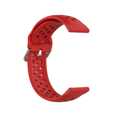 Obrázek produktu pro Curea pentru Samsung Galaxy Watch 4/5/Active 2, Huawei Watch GT 3 (42mm)/GT 3 Pro (43mm) - Techsuit Watchband 20mm (W004) - Red