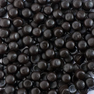 Produktbild von De Bron Zoete Dropbolletjes Süße Lakritz Kugeln Zuckerfrei 1 kg