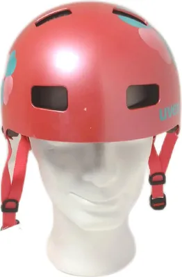Produktbild von uvex Unisex Jugend Kid 3 Fahrradhelm rosa Blume 55-58 cm Helme Radfahren (37,99)