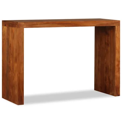 Obrázek produktu pro Konzolový stolek masivní dřevo s medovým povrchem 110x40x76 cm