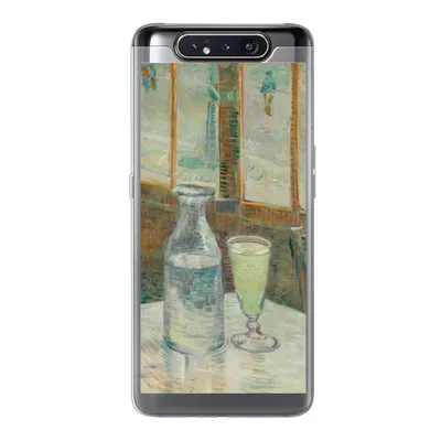 Produktbild von MuchoWow® Handyhülle Schutzhülle Hülle für Samsung Galaxy A80 Couchtisch mit Absinth - Vincent van Gogh Silikon Softcase Handy Hülle - Schutzdeckel
