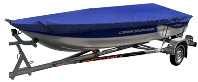 Produktbild von Bootabdeckung für Angelboote, 270 g/m², 300-330 cm - Transportabdeckung, olivgrün
