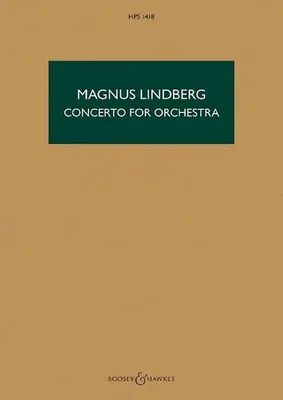 Obrázek produktu pro Concerto for Orchestra Study Score
