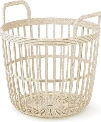 Zdjęcie produktu dla Koszyk z uchwytami Zania III kremowy 37 cm