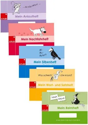 Produktbild von Selbstlernhefte für den Anfangs- und Förderunterricht. Set mit 5 Heften