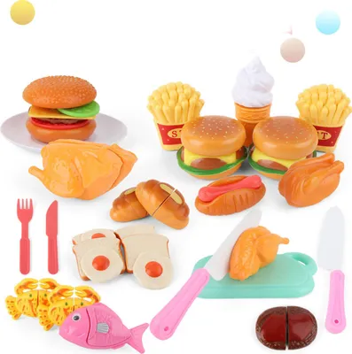 Produktbild von Elektrisches Mikrowellenherd-Spielzeugset für Kinder, coole Musik, Simulation, Kochmodell für Kinder, Rosa