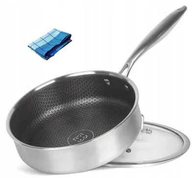 Produktbild von Edenberg Stahlpfanne 28 cm Wabenstruktur Antihaftbeschichtung