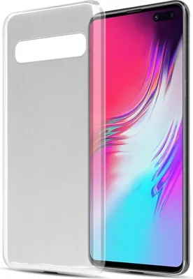 Produktbild von Cadorabo Hülle für Samsung Galaxy S10 5G Schutz Hülle in natur Schutzhülle TPU Silikon Cover Etui Case