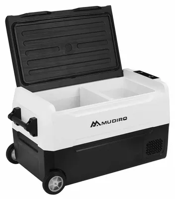 Immagine prodotto di Frigorifero per auto - Borsa termica - Frigorifero portatile - Frigorifero da campeggio - 55 litri - Doppie zone di temperatura