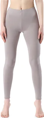 Image de Leggings longs pour femme Bellivalini en viscose BLV50-203 (Caffelatte, L)