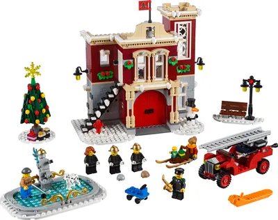 Produktbild von LEGO® Creator Winterliche Feuerwache, 10263