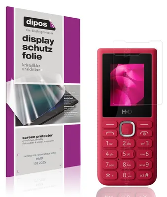 Produktbild von 4x Schutzfolie für HMD 102 2025 klar Displayschutzfolie Folie Display Schutz dipos