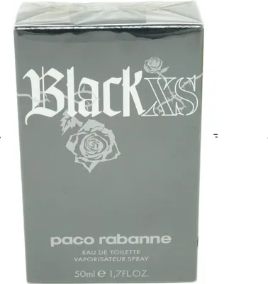 Produktbild von Rabanne Black XS 50ml, Männer, 50 ml, Nicht nachfüllbare Flasche, Zitrone, Kalamanzi, Calabrese lemon, Zimt, Praline