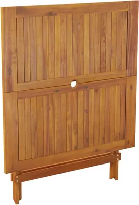 Produktbild von CLORIS Gartentisch Klappbar 90x90x75 cm Massivholz Akazie - Gartentische LL0000256052