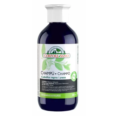 Produktbild von Körpershampoo Henna 300 ml Schwarzes Haar Bio