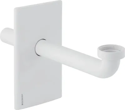 Image de Geberit Fertigbauset für WT-Montageelement mit UP-Siphon, hochglanzverchr, 1 Stk.