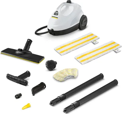 Produktbild von Kärcher Dampfreiniger SC 2 EasyFix Plus, Zubehörset, Bodendüse, 1500W, 3,2 bar