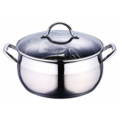 Zdjęcie produktu dla Bergner BG-6565, 8 l, Okrągły, Stal nierdzewna, Stal nierdzewna, Stal nierdzewna, Stal nierdzewna