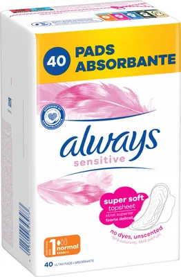 Produktbild von ALWAYS Sensitive Ultra Normal Plus 40 ks