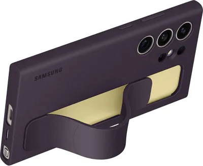 Productafbeelding van Samsung Standhouderhoesje voor de Galaxy S24 Ultra - donker paars