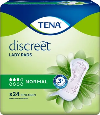 Produktbild von Tena Lady Discreet Inkontinenz Einlagen normal 12X24 St