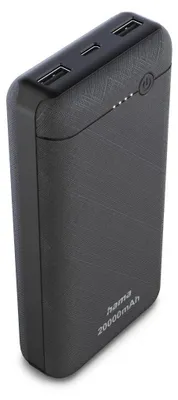 Produktbild von Hama 00201754, 20000 mAh, Lithium Polymer (LiPo), Schwarz
