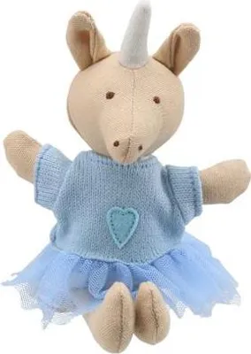 Zdjęcie produktu dla The Puppet Company pluszowa dziewczynka jednorożec - kolekcjonerska przytulanka 16 cm