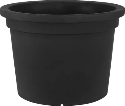Produktbild von Pflanzkübel geli Liscia Kunststoff Ø 80 cm H 58 cm anthrazit