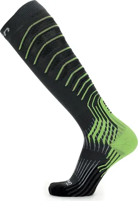 Produktbild von UYN Run Compression Onepiece 0.0 Laufsocken Herren grey/lime 35-38