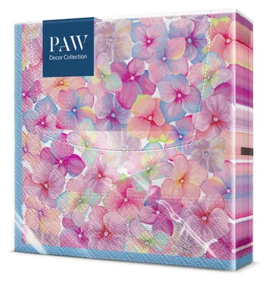 Immagine prodotto di PAW - Tovaglioli a 3 strati (33 x 33 cm), confezione da 20 pezzi. Ideali per compleanni e feste