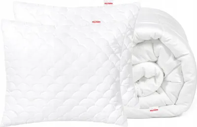 Produktbild von n-Set antiallergisch 2x Kopfkissen 70x80 cm und 1x Steppdecke 220x200 cm, Mikrofaser, ganzjährig