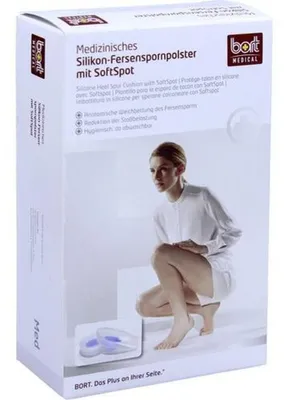 Zdjęcie produktu dla Bort silikonowa podkładka pod piętę z miękkim miejscem S / do 38