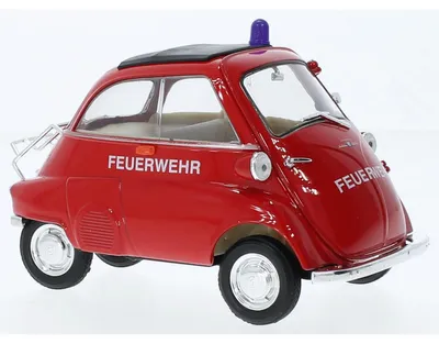Obrázek produktu pro Model auta BMW Isetta 250, hasičské vozidlo.