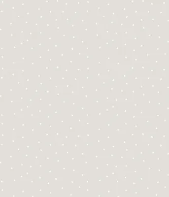 Zdjęcie produktu dla Sanders & Sanders Tapeta kropki beżowymIbiałym - 640464 - 53 cm x 10 m