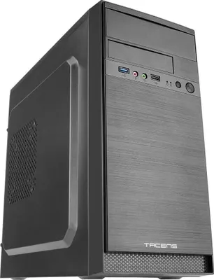 Produktbild von Tacens Anima AC4, Mini Tower, PC, Schwarz, micro ATX, Mini-ITX, Aluminium, Status