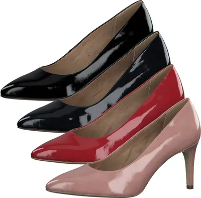 Produktbild von s.Oliver 5-22403-24 Damen Pumps Lack High Heel, Größe:40 EU, Farbe:Blau