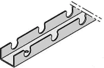 Obrázek produktu pro UPONOR Fix upínací lišta, 14 mm, c/c 50 mm, 2,5 m, 1 ks.