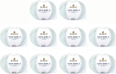 Image de 10 pelotes de DMC 100 % Baby-3 Wool – pure Laine (couleur 71)