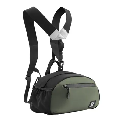 Produktbild von Qunature Gürteltasche Outdoor Bauchtasche Rucksäcke 7,9L Verstellt Hüfttasche, Grün